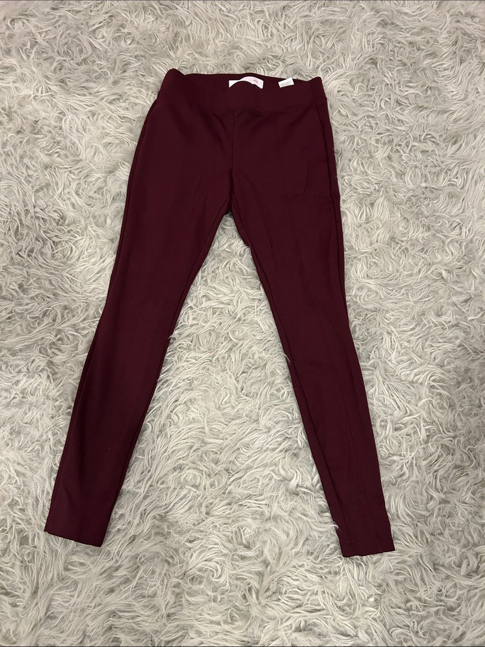 Old Navy Stevie Leggings Deep Wine High Waisted Stretch Yoga Pants Size S